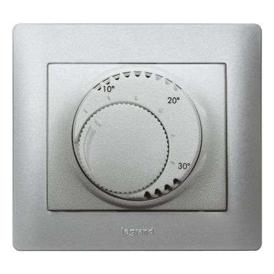 Sistena Life Regulator Temperatury Ze Stykiem Metalic 230V~ Produkt Wycofany LEGRAND (775685)